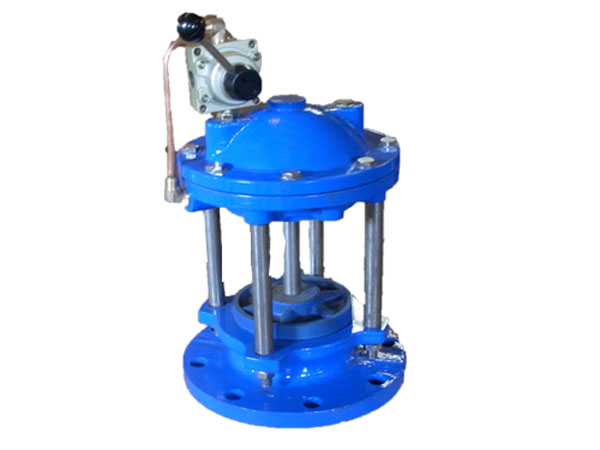 　手(shou)動隔膜池底排泥(ní)閥